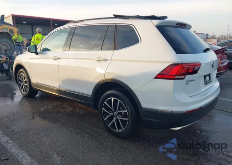 2021 Volkswagen Tiguan 2.0T Se/2.0T Se R-Line Black/2.0T Sel from USA, damaged, VIN 3VV3B7AX9MM037645